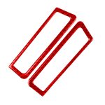 Auto-Carbonfaser-A-Säulen-Luftauslass-dekorativer Aufkleber für Infiniti Q50 2014–2020, linker und rechter Antrieb, A-pillar Air Outlet – Bild 3