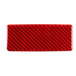 Dekorativer Aufkleber für die hintere Aschenbecherverkleidung aus Kohlefaser für das Auto, für Infiniti Q50 2014–2020, Links- und Rechtsantrieb, Rear Ashtray Panel