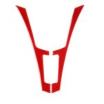 Auto-Carbonfaser-Zentralsteuerungs-F-Rahmen-dekorativer Aufkleber für Infiniti Q50 2014–2020, linker und rechter Antrieb, Central Control F Frame