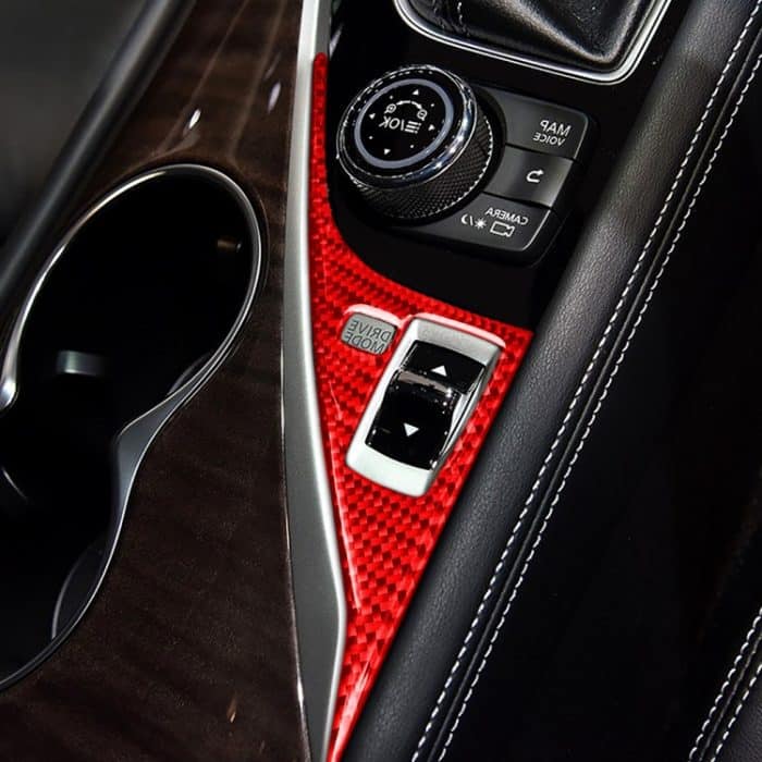 Auto-Kohlefaser-Fahrertafel-dekorativer Aufkleber für Infiniti Q50 2014–2020, Rechtsantrieb, Driver Panel, Right Drive – Bild 5