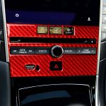 Auto-Carbon-Faser-B-Style-CD-Konsolentafel-dekorativer Aufkleber für Infiniti Q50 2014–2020, linker Antrieb, B Style CD Console Panel, Left Drive – Bild 5