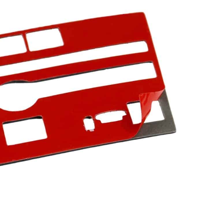 Auto-Carbon-Faser-A-Stil CD-Konsolentafel-dekorativer Aufkleber für Infiniti Q50 2014–2020, Rechtsantrieb, A Style CD Console Panel, Right Drive – Bild 4