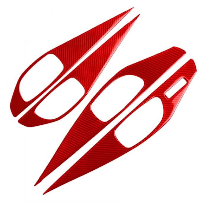 CRP6493R.jpg Auto-Carbon-Faser-B-Stil-Türgriff-Panel-dekorativer Aufkleber für Infiniti Q50 2014–2020, linker Antrieb, B Style Door Handle Panel, Left Drive – Bild 1