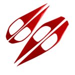 Auto-Carbon-Faser-A-Stil-Türgriff-Panel-dekorativer Aufkleber für Infiniti Q50 2014–2020, linker und rechter Antrieb, A Style Door Handle Panel