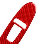 Auto-Carbonfaser-B-Style-Fensterglas-Hebetafel-dekorativer Aufkleber für Infiniti Q50 2014–2020, Rechtsantrieb, B Style Window Glass Lift, Right Drive – Bild 3