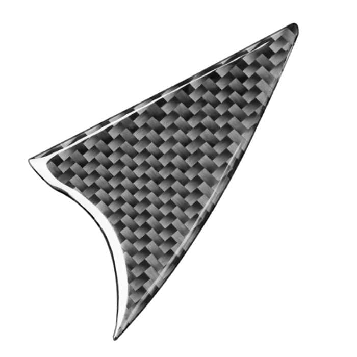 Auto-Carbon-Faser-Klimaanlagenschalter, dekorativer Aufkleber für Toyota Highlander 2014–2019, Linksantrieb – Bild 3