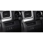 Auto-Carbon-Faser-Fahrerkartensteckplatz, dekorativer Aufkleber für Toyota Highlander 2014–2019, Linksantrieb – Bild 6