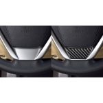 Dekorativer Aufkleber für das Auto-Carbonfaser-Lenkrad für Toyota Highlander 2014–2019, Linksantrieb – Bild 6