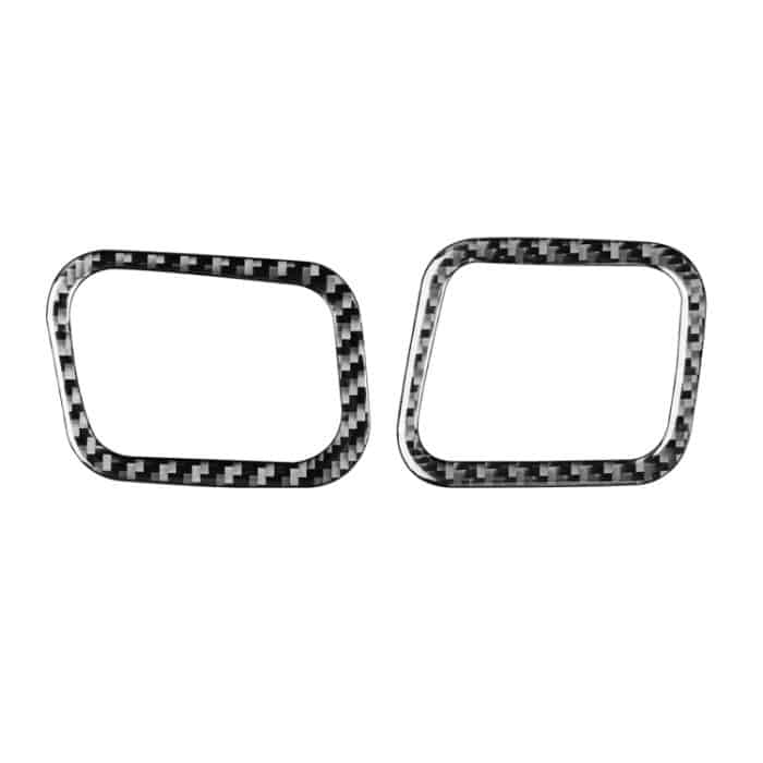 Auto Carbon Armaturenbrett Luftauslass Dekorativer Aufkleber für Toyota Highlander 2014–2019, Linksantrieb – Bild 1