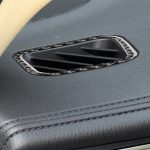 Auto Carbon Armaturenbrett Luftauslass Dekorativer Aufkleber für Toyota Highlander 2014–2019, Linksantrieb – Bild 5