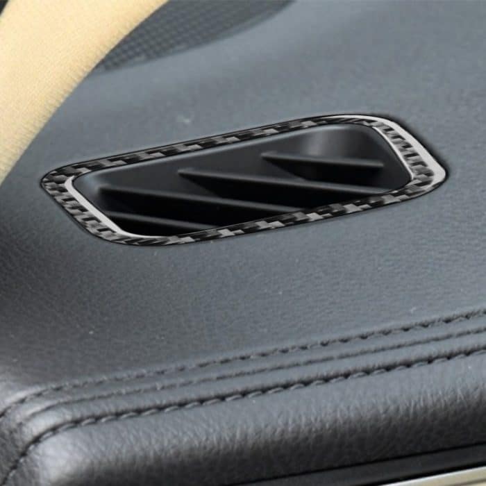 Auto Carbon Armaturenbrett Luftauslass Dekorativer Aufkleber für Toyota Highlander 2014–2019, Linksantrieb – Bild 5