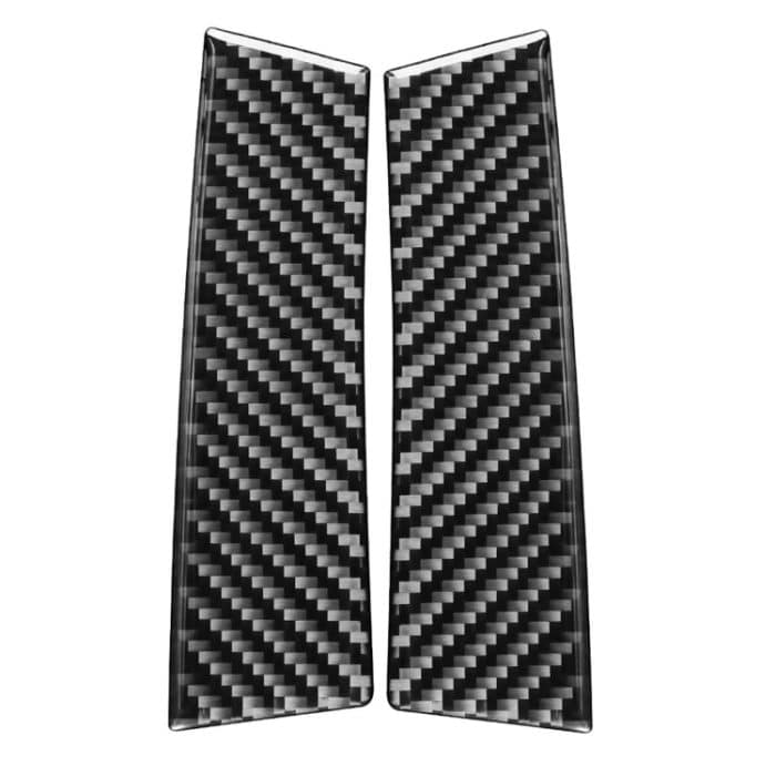 CRP6509.jpg Auto-Carbon-Faser-A-Säulen-Aufkleber für Toyota Highlander 2014-2019, Linksantrieb – Bild 1