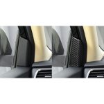 Auto-Carbon-Faser-A-Säulen-Aufkleber für Toyota Highlander 2014-2019, Linksantrieb – Bild 6