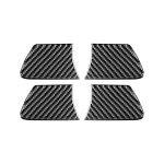 Auto-Carbonfaser-Innentürschale, dekorativer Aufkleber für Toyota Highlander 2014–2019, Linksantrieb