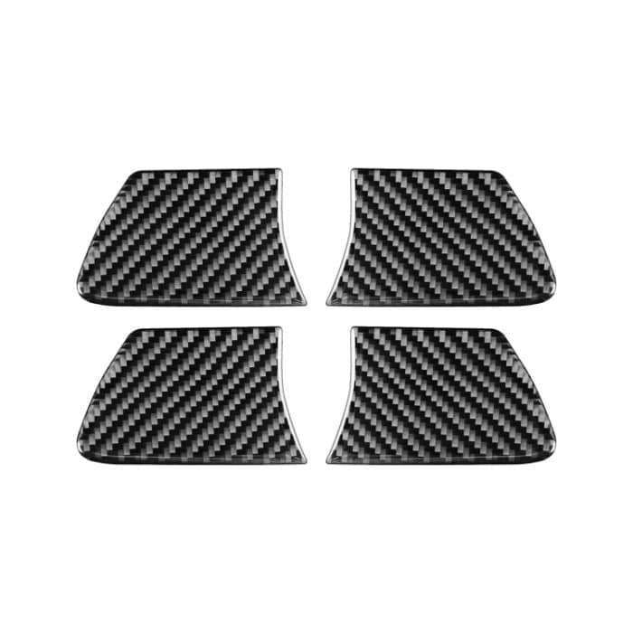 Auto-Carbonfaser-Innentürschale, dekorativer Aufkleber für Toyota Highlander 2014–2019, Linksantrieb – Bild 1