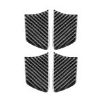 Auto-Carbonfaser-Innentürschale, dekorativer Aufkleber für Toyota Highlander 2014–2019, Linksantrieb – Bild 3