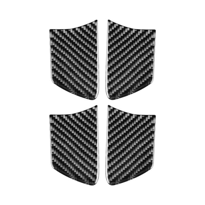 Auto-Carbonfaser-Innentürschale, dekorativer Aufkleber für Toyota Highlander 2014–2019, Linksantrieb – Bild 3