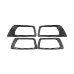 Auto-Carbon-Faser-Innentürgriff-Verkleidungs-dekorativer Aufkleber für Toyota Highlander 2014–2019, linker Antrieb