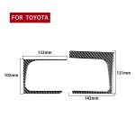 Auto Carbon Side Air Outlet Dekorativer Aufkleber für Toyota Highlander 2014–2019, Linksantrieb – Bild 2