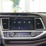 Auto Carbon Zentraler Luftauslass Dekorativer Aufkleber für Toyota Highlander 2014–2019, Linksantrieb – Bild 5