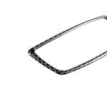 Autoscheinwerferschalter Dekorativer Aufkleber für BMW F52 1 Series Sedan 2017-2019, linke Fahrt – Bild 3