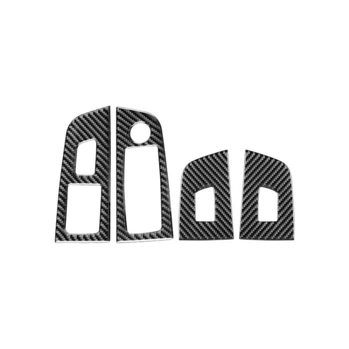 CRP6529.jpg Autofenster Glashubschalter dekorativer Aufkleber für BMW F52 1 Series Sedan 2017-2019, linke Fahrt – Bild 1