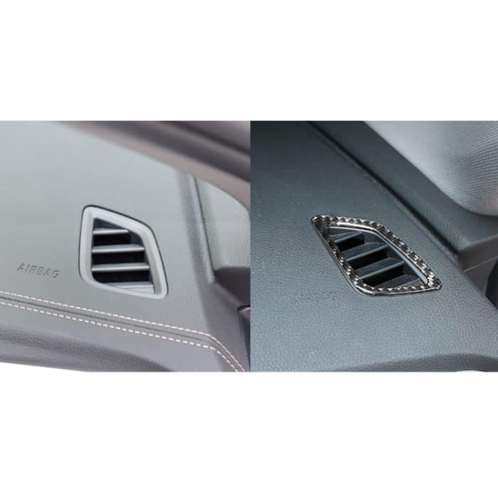 Auto-Armaturenbrett Air Outlet Dekorativer Aufkleber für BMW F52 1 Series Sedan 2017-2019, linke Fahrt – Bild 6