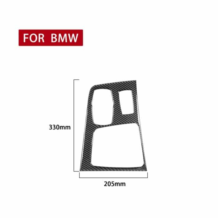 Auto-Gang-Panel dekorativer Aufkleber für BMW F52 1 Series Sedan 2017-2019, linke Fahrt – Bild 2
