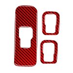 Auto-Fenster-Hebeknopf-dekorativer Aufkleber für Volvo V60 2010–2017, Rechtsantrieb, Window Lift Button, Right Drive