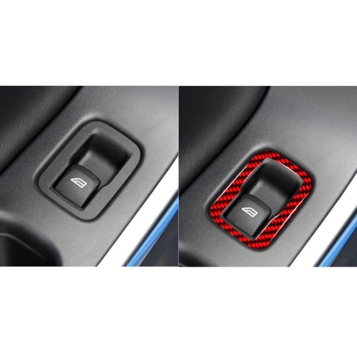 Auto-Fenster-Hebeknopf-dekorativer Aufkleber für Volvo V60 2010–2017, Linksantrieb, Window Lift Button, Left Drive – Bild 5