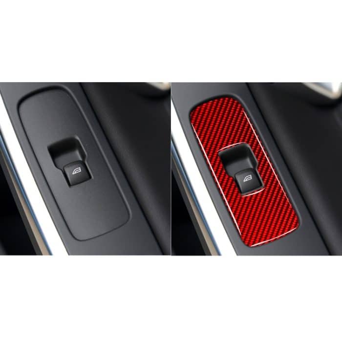 Auto-Fenster-Hebeknopf-dekorativer Aufkleber für Volvo V60 2010–2017, Linksantrieb, Window Lift Button, Left Drive – Bild 6
