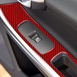 Dekorativer Auto-Fensterheber-Aufkleber für Volvo V60 2010–2017, Links- und Rechtsantrieb, Window Lift – Bild 5
