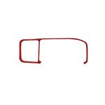 Auto-Carbonfaser-Navigationsrahmen, dekorativer Aufkleber für Volvo V60 2010–2017, Rechtsantrieb, Navigation Frame , Right Drive