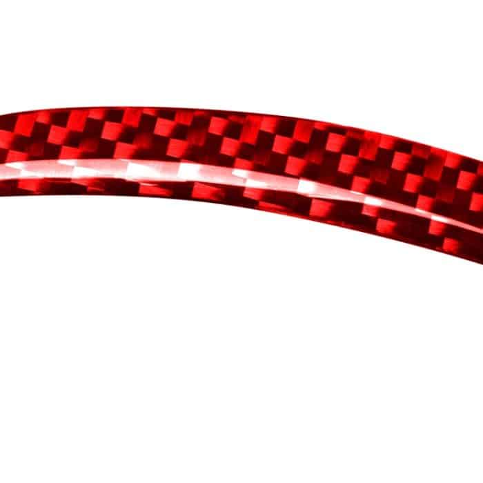 Auto-Carbonfaser-Navigationsrahmen, dekorativer Aufkleber für Volvo V60 2010–2017, Rechtsantrieb, Navigation Frame , Right Drive – Bild 3