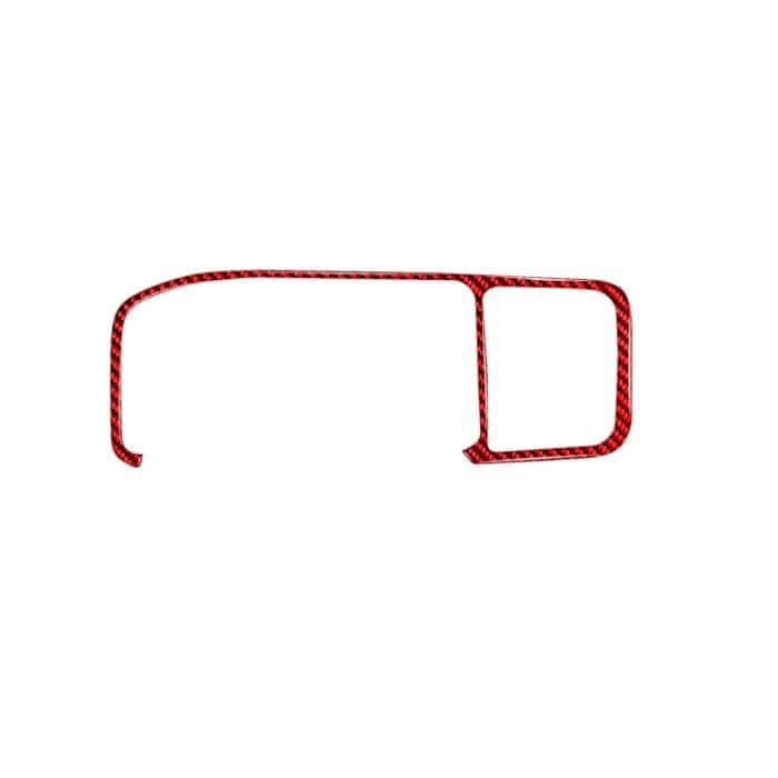 CRP6548R.jpg Auto-Carbonfaser-Navigationsrahmen, dekorativer Aufkleber für Volvo V60 2010–2017, Linksantrieb, Navigation Frame , Left Drive – Bild 1