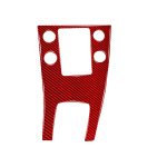 Dekorativer Aufkleber für das zentrale Bedienfeld aus Kohlefaser für das Auto, für Volvo V60 2010–2017, Rechtsantrieb, Central Control Panel, Right Drive