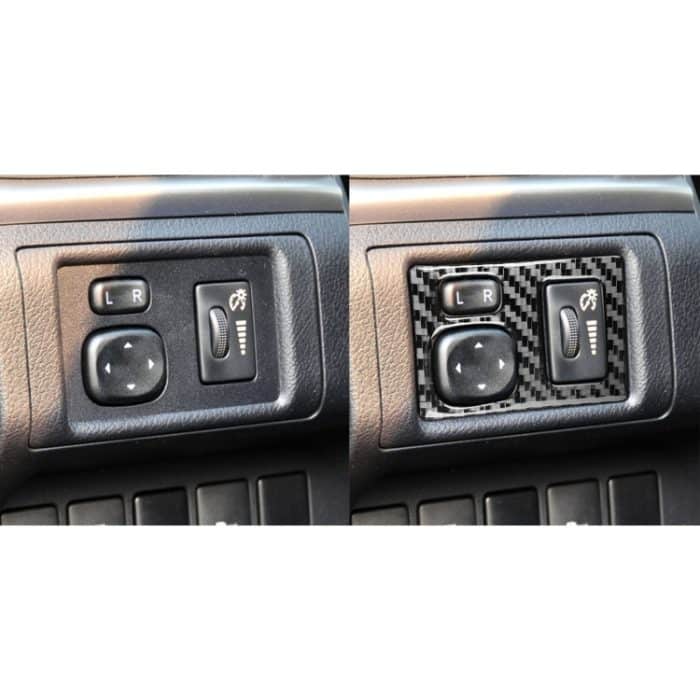 Auto Kohlenstofffaser Dashboard-Einstellrahmen Dekorativer Aufkleber für Lexus CT 2011-2017, linke Fahrt – Bild 6