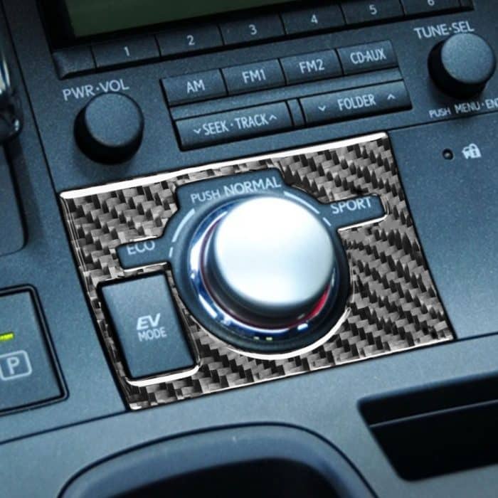 Auto-Bedienfeld-Low-Level-Konfigurations-dekorativer Aufkleber für Lexus CT 2011-2017, rechts fahren – Bild 5