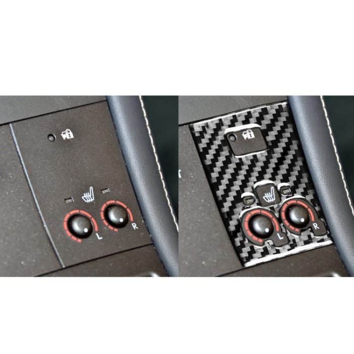 Auto Kohlefaser Sportmodus Panel B Dekorativer Aufkleber für Lexus CT 2011-2017, links und rechts fahren – Bild 6