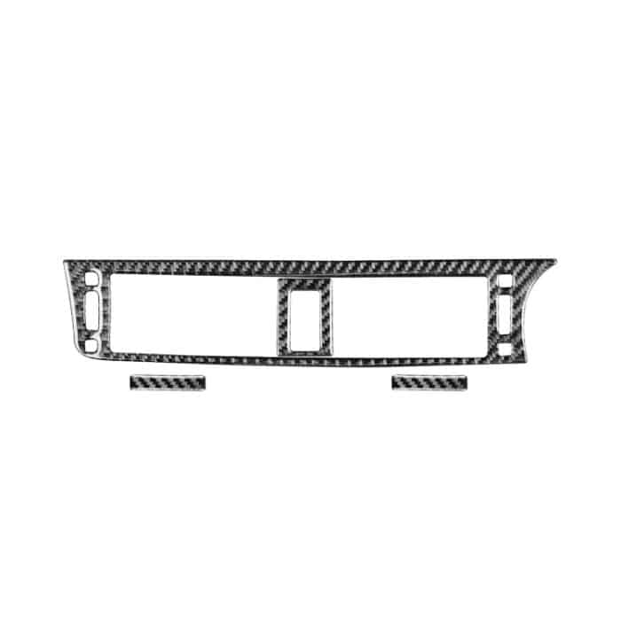 Car Carbon Fiber Central Control Air Outlet Dekorative Aufkleber für Lexus CT 2011-2017, Rechtsfahrt – Bild 1
