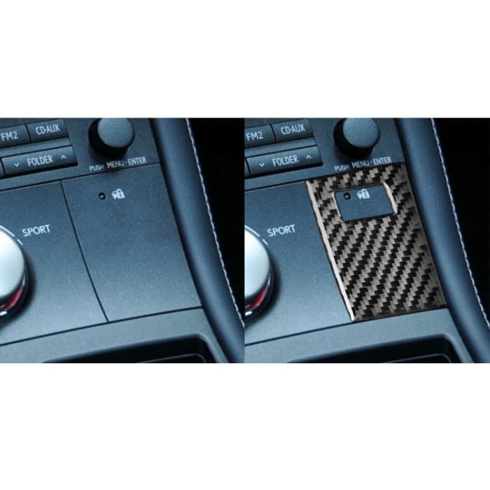 Auto Carbon Faser Sport Mode Panel Ein dekorativer Aufkleber für Lexus CT 2011-2017, links und rechts fahren – Bild 6