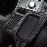 Car Carbon Fiber Central Control Panel Dekorativer Aufkleber für Lexus CT 2011-2017, Rechtsfahrt – Bild 5
