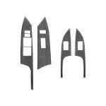 Auto-Kohlenstofffaserfenster-dekorativer Aufkleber für Lexus CT 2011-2017, linke Fahrt