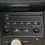 Kohlenstofffaser-CD-Panel C dekorativer Aufkleber für Lexus CT 2011-2017, linke Fahrt – Bild 5