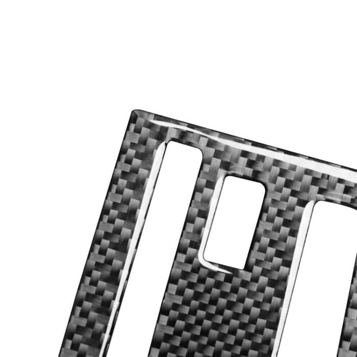 Car Carbon Fiber CD Panel B Dekorativer Aufkleber für Lexus CT 2011-2017, Rechtsfahrt – Bild 3