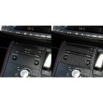 Car Carbon Fiber CD Panel B Dekorativer Aufkleber für Lexus CT 2011-2017, Rechtsfahrt – Bild 6
