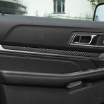 Auto Kohlefaserschwelle Dekorative Aufkleber für Ford Explorer 2016-2019, linke Fahrt – Bild 5