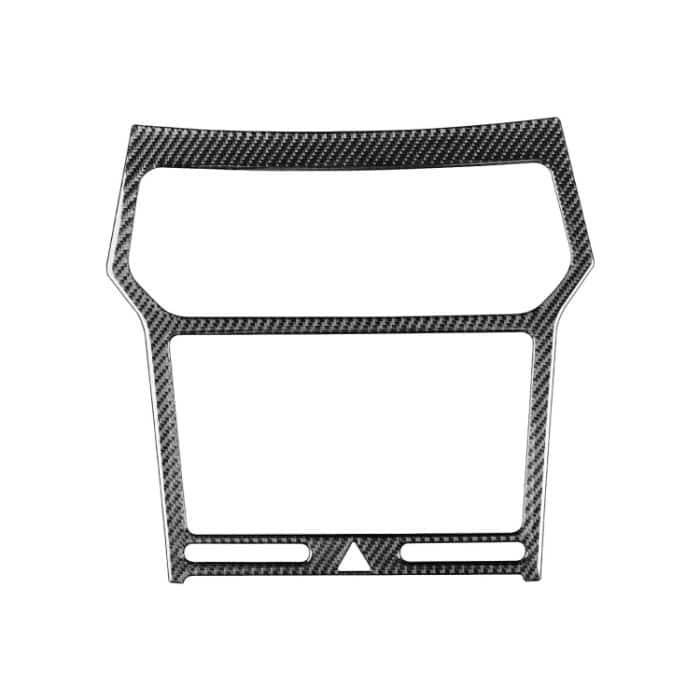 CRP6588.jpg Auto Kohlefaser Navigationsplatte Dekorativer Aufkleber für Ford Explorer 2016-2019, linke Fahrt – Bild 1