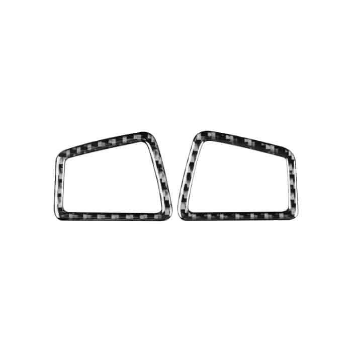 Car Carbon Fiber Dashboard Air Outlet Dekorative Aufkleber für Ford Explorer 2013-2019, linke Fahrt – Bild 1