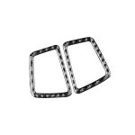 Car Carbon Fiber Dashboard Air Outlet Dekorative Aufkleber für Ford Explorer 2013-2019, linke Fahrt – Bild 3